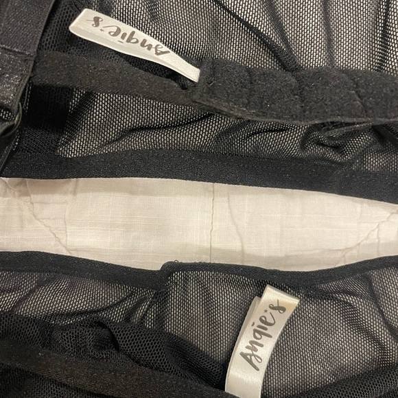 Leon Bando handmade black mesh lingerie set - Picture 7 of 8